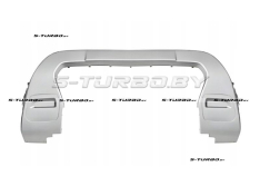 Накладка переднего бампера (серая)