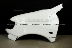 Крыло переднее (левое) с отв. под повторитель (66 мм) без отв. под антенну, стеклопластик