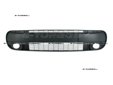 Решетка в бампер, нижняя, с отв. под противотуманки