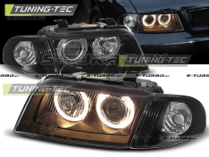 Передние фары ANGEL EYES BLACK