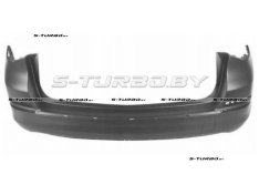 Бампер задний (грунтованный) без отв. под парктроники