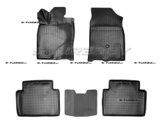 Коврики модельные полиуретановые в салон (высокий борт)