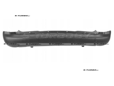 Бампер задний (грунтованный) без отв. под парктроники, без отв. под крепление спойлера