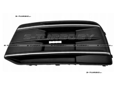 Решетка в бампер (левая) с хромом