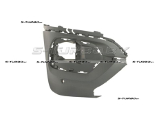 Бампер передний (грунтованный) правая часть, с отв. под парктроник