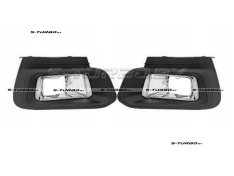 Рамки противотуманной фары (левая+правая) с хром. накладкой