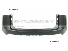 Бампер задний (грунтованный) с отв. под парктроники, верхняя часть, 2018-2021