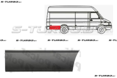 Крыло заднее (правое) нижняя часть, за колесом, средняя база, заводской штамп