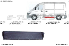 Дверь боковая сдвижная (левая) внутренняя часть, заводской штамп