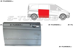 Дверь боковая сдвижная (правая) наружная часть, до стекла (с отв. под накладку) заводской штамп