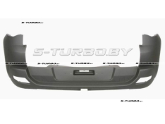 Бампер задний (грунтованный) без отв. под парктроники, без отв. под спойлер