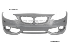 Бампер передний (грунтованный) с отв. под омыватели, без отв. под парктроники