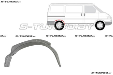 Арка задняя (правая) внутренняя часть, заводской штамп