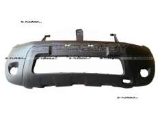 Бампер передний (черный) с отв. под противотуманки