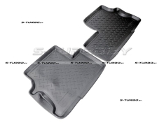 Коврики модельные полиуретановые в салон (высокий борт), задний ряд