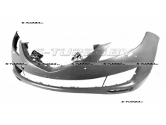 Бампер передний (грунтованный) с отв. под омыватели, с отв. под парктроники, EURO-TYPE