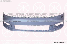 Бампер передний (грунтованный) с отв. под омыватели, без отв. под парктроники, euro-type