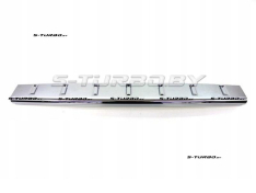 Накладка переднего бампера, хром