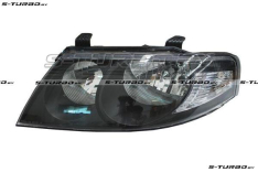 Передняя фара (левая) темная