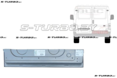 Дверь задняя (правая) распашная, внутренняя часть, заводской штамп