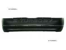 Бампер задний (черный) с накладкой