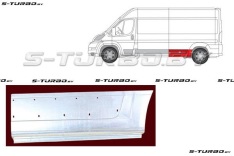 Крыло заднее (левое) нижняя часть, перед колесом, длинная / maxi длинная база, заводской штамп