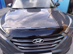 Дефлектор капота, короткий