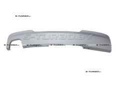 Спойлер заднего бампера (грунтованный) с отв. под выхлопную трубу слева, для версии m-pakiet