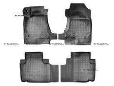 Коврики модельные полиуретановые в салон (высокий борт)