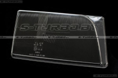 Стекло передней фары (правое) без рамки