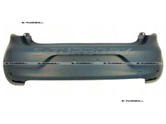 Бампер задний (черный) с отв. под парктроники