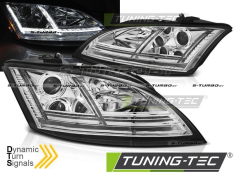 Передние фары CHROME LED SEQ