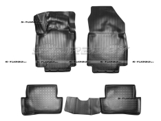 Коврики модельные полиуретановые в салон (высокий борт)