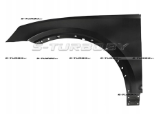 Крыло переднее (левое) без отв. под повторитель, с отв. под накладку, сталь