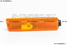 Указатель поворота в широкий бампер (правый) желтый