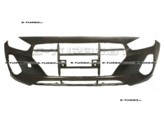 Бампер передний (черный) без отв. под парктроники