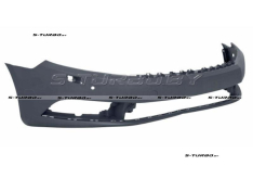 Бампер передний (грунтованный) c отв. под омыватели, c отв. под парктроники