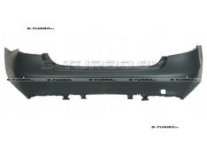 Бампер задний (грунтованный) с отв. под парктроники, с отв. под накладку