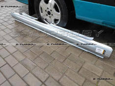 Порог (правый) полный профиль, заводской штамп