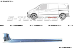 Порог (левый) под боковой сдвижной двери (длина 101 см) заводской штамп