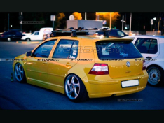 Накладка заднего бампера GLI