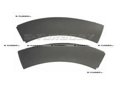 Молдинги заднего бампера (левый+правый) текстурные