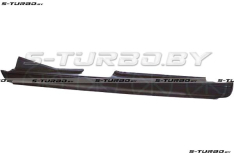 Порог (правый) полный профиль, заводской штамп