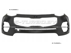 Бампер передний (черный) без отв. под омыватели