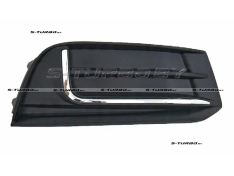 Решетка в бампер (правая) с хромом