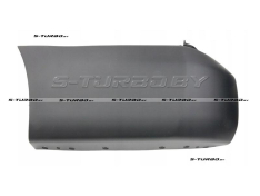 Бампер задний (грунтованный) удлиненный, без отв. под парктроник, левая часть