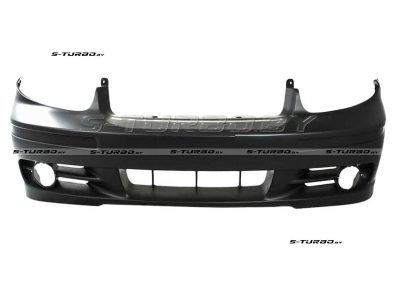 Бампер передний (черный)