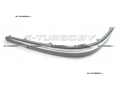 Накладка переднего бампера (левая) без отв. под парктроники, с хром. молдингом, для версии avantgarde