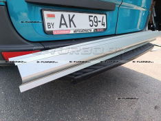 Порог (левый) полный профиль, ремкомплект