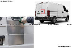 Дверь задняя (правая) рем вставка вокруг ручки, ремкомплект